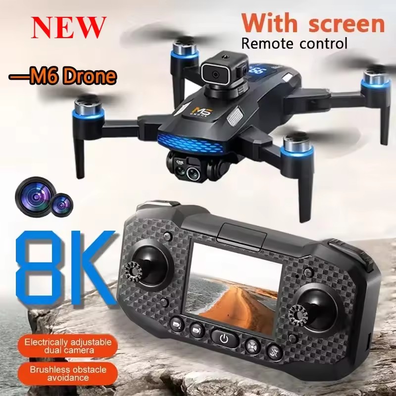 Drone Photogrammetry - 2026 NEW M6 Drone Professional 8K