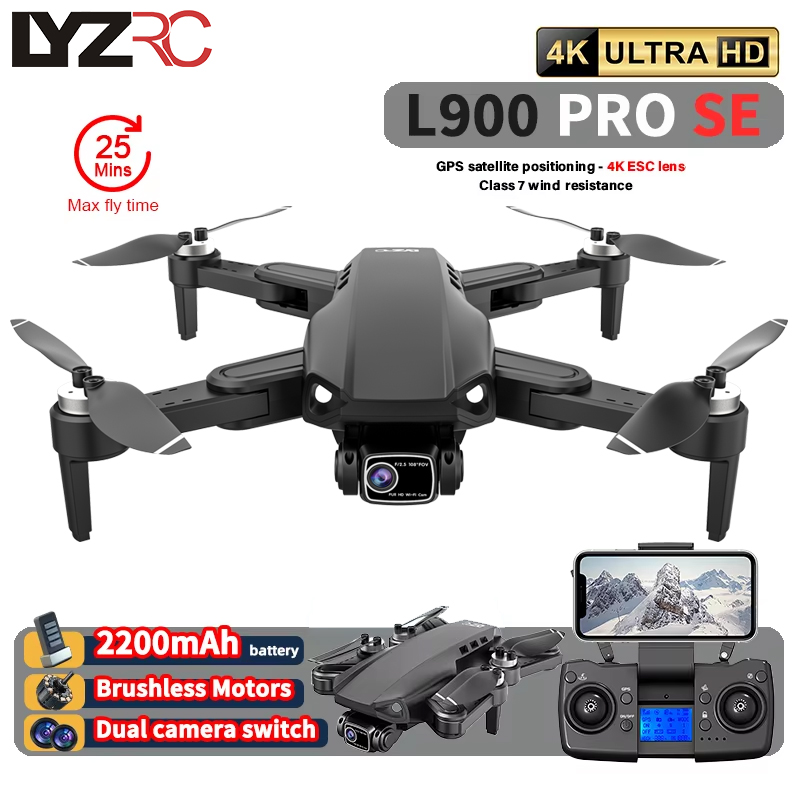 L900 Pro SE MAX GPS Drone 4K P - огляд і ціна Drone Multispectral