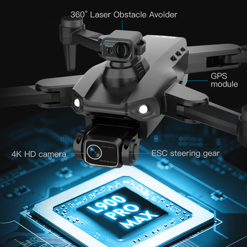 L900 Pro SE MAX GPS Drone 4K P - огляд і ціна Drone Multispectral