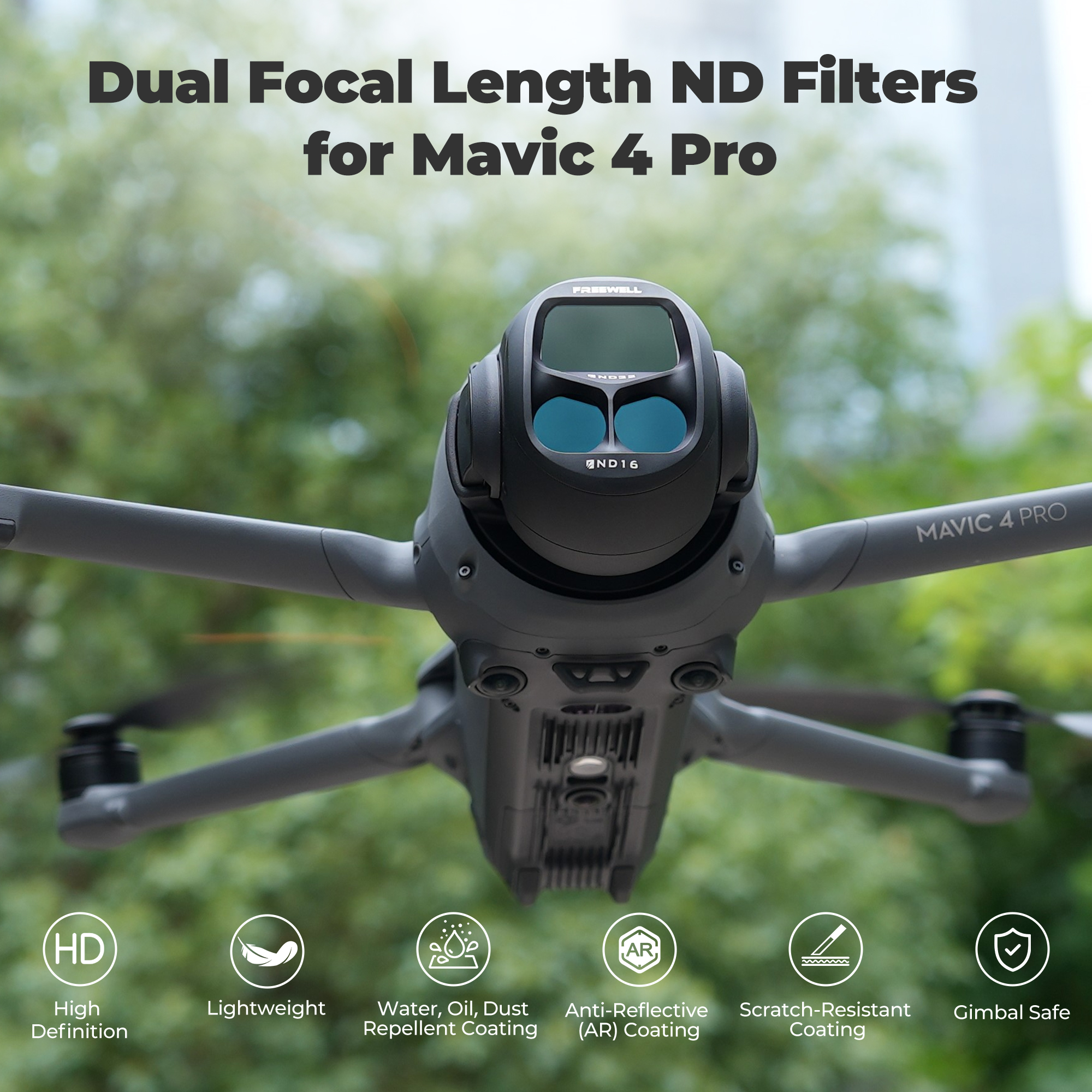 Freewell 3 Packs Split ND Filt - огляд і ціна Drone Ndvi