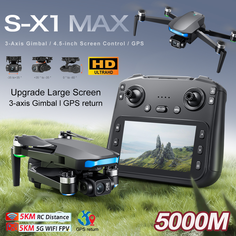 New S-X1 MAX Drone GPS 8K Prof - огляд і ціна Drone Aerial Photography